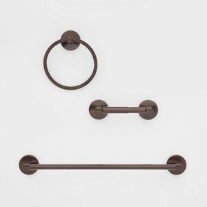 Threshold -  Minimalist 3-Piece Bath Hardware Set Tow Bronze